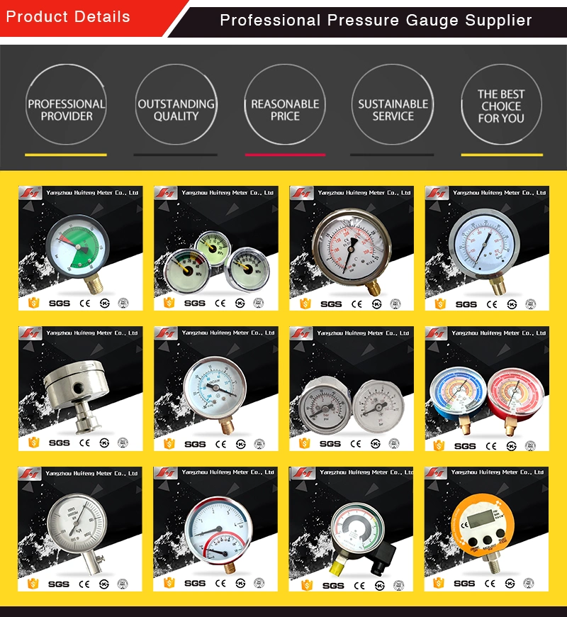 DIN Pressure Gauge in China